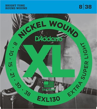 D`ADDARIO EXL130 -PACK NICKEL WOUND SUPER LIGHT EXL130 - фото 1205