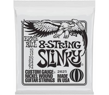 ERNIE BALL 2625 Nickel Wound Slinky 10-76 - Струны для 8 струнной электрогитары Эрни Болл P02625-3 - фото 1369