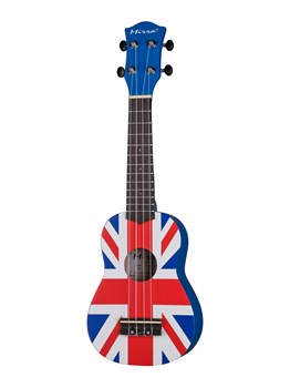 UK-300-21-YG Укулеле сопрано, с рисунком Union Jack, Mirra UK-300-21-YG - фото 2565