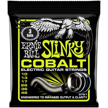 ERNIE BALL 3721 Cobalt Slinky Regular 10-46 - Струны для электрогитары 3721 - фото 2678