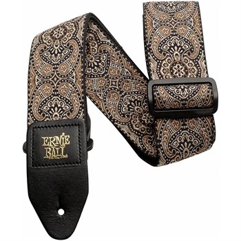 ERNIE BALL 4163 Jacquard Gold & Black Paisley - Ремень для гитары Эрни Болл dV9ZGGGbj5fxqtG5fasBr0 - фото 2740