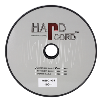 HardCord MBC-01 микрофонный кабель, 100м MBC-01 - фото 5068