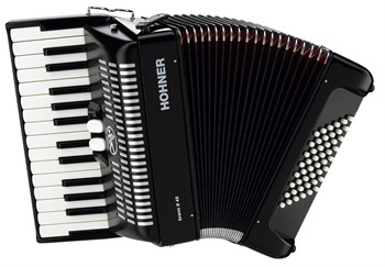 A1652 BRAVO II 48 Black Аккордеон Hohner A1652 - фото 6220