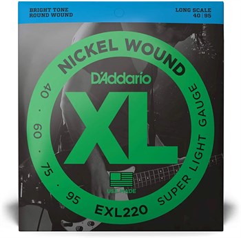 D'ADDARIO EXL220 - СТРУНЫ ДЛЯ БАС-ГИТАРЫ EXL220-1 - фото 7871