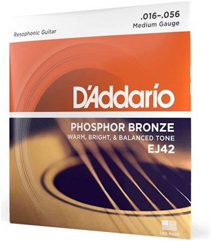 D'ADDARIO EJ42 - Струны для акустической гитары EJ42-2 - фото 8648