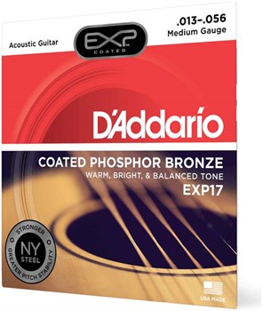 D'ADDARIO EXP17 - Струны для акустической гитары EXP17-2 - фото 8654