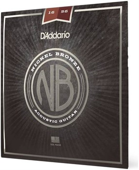 D'ADDARIO NB1656 - Струны для акустической гитары NB1656-2 - фото 8664