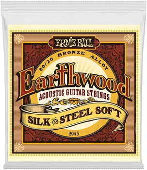 ERNIE BALL 2045 Earthwood Silk & Steel Soft 11-52 - Струны для акустической гитары P02045-2 - фото 8678