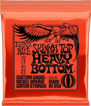 ERNIE BALL 2215 Nickel Wound Slinky Skinny Top Heavy Bottom 10-52 - Струны для электрогитары P02215-2 - фото 8747