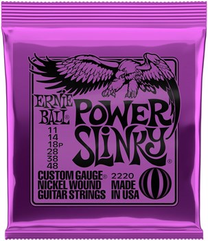 ERNIE BALL 2220 Nickel Wound Slinky Power 11-48 - Струны для электрогитары P02220-2 - фото 8888