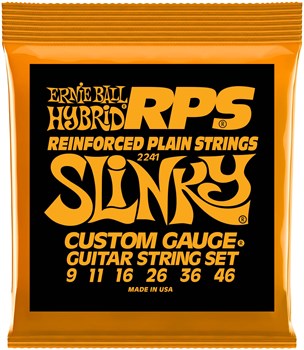 ERNIE BALL 2241 RPS Nickel Wound Slinky Hybrid 9-46 - Струны для электрогитары P02241-2 - фото 8897