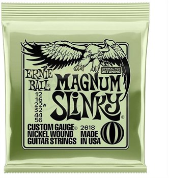 ERNIE BALL 2618 Nickel Wound Slinky Magnum 12-56 - Струны для электрогитары P02618-1 - фото 8913