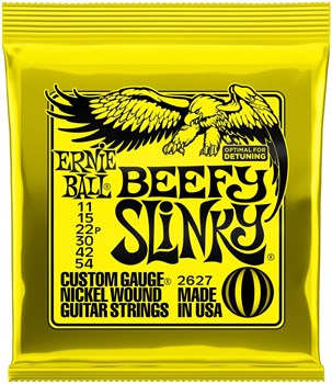 ERNIE BALL 2627 Nickel Wound Slinky Beefy 11-54 - Струны для электрогитары P02627-2 - фото 8914