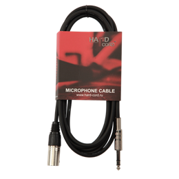 HardCord MCS-30 микрофонный кабель XLR(M) - Jack mono 6,3mm 3m MCS-30