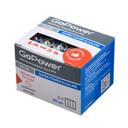 00-00017748 Super Power Alkaline Элемент питания LR6/AA щелочной 1.5В, 20шт, GoPower mf9PO7wGjtXagDHyP-ITo0