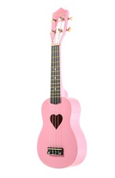 Belucci B21-11 Heart Light Pink Укулеле сопрано B21-11 Heart Light Pink