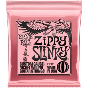 ERNIE BALL 2217 Nickel Wound Slinky Zippy 7-36 Струны для электрогитары 2217