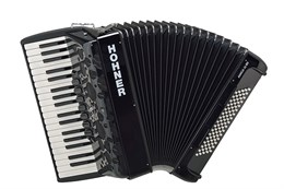 A3842 AMICA III 80 Аккордеон, черный, Hohner A3842