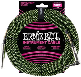 ERNIE BALL 6082, 5.49м - Инструментальный кабель P06082-1