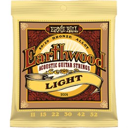 ERNIE BALL 2004 Earthwood 80/20 Bronze Light 11-52 - Струны для акустической гитары P02004-2