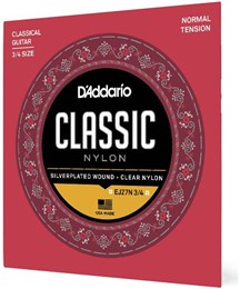 D'ADDARIO EJ27 N 3/4 - Струны для классической гитары EJ27N 3/4-1