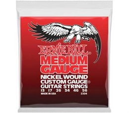 ERNIE BALL 2204 Nickel Wound Medium 13-56 - Струны для электрогитары P02204-2