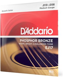 D'ADDARIO EJ17 - Струны для акустической гитары EJ17-2