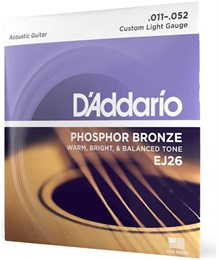 D'ADDARIO EJ26 - Струны для акустической гитары EJ26-2