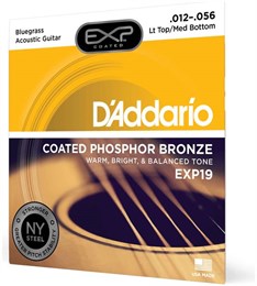 D'ADDARIO EXP19 - Струны для акустической гитары EXP19-2