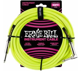 ERNIE BALL 6080, 3.05м - Инструментальный кабель P06080-1