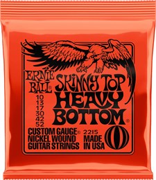 ERNIE BALL 2215 Nickel Wound Slinky Skinny Top Heavy Bottom 10-52 - Струны для электрогитары P02215-2