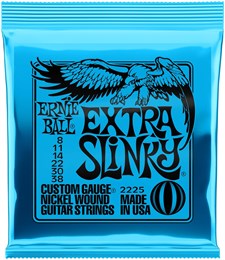 ERNIE BALL 2225 Nickel Wound Slinky Extra 8-38 - Струны для электрогитары P02225-2