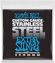 ERNIE BALL 2249 Stainless Steel Slinky Extra 8-38 - Струны для электрогитары P02249-2