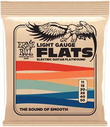 ERNIE BALL 2580 Flatwound Light 11-50 - Струны для электрогитары P02580-1