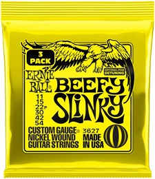 ERNIE BALL 3627 Nickel Slinky Beefy 3 Pack 11-54 - Струны для электрогитары P03627-1