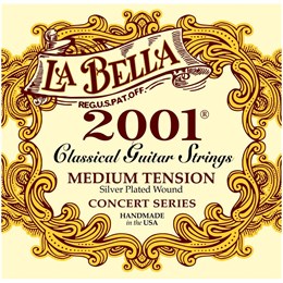 LA BELLA 2001M - Струны для классической гитары 2001M